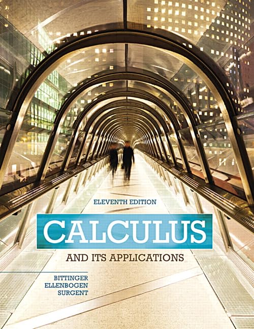 Bia sach Calculus and its Applications