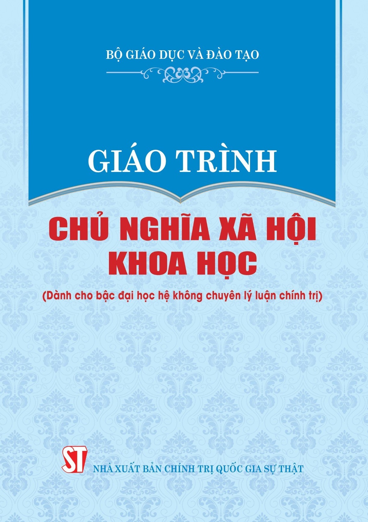 Bia sach Chủ nghĩa xã hội khoa học